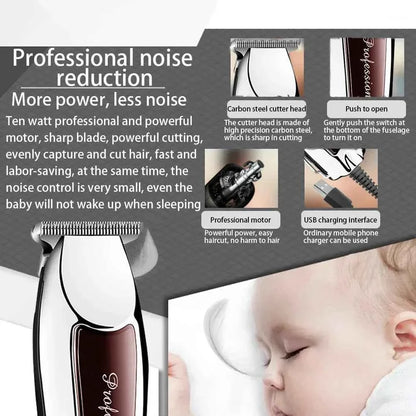 Hair Clipper Hair Trimmer Hair Clipper Professional Barber Trimmer Electric Shaver Hair Cutting Machine Rechargeable Trimmer Men