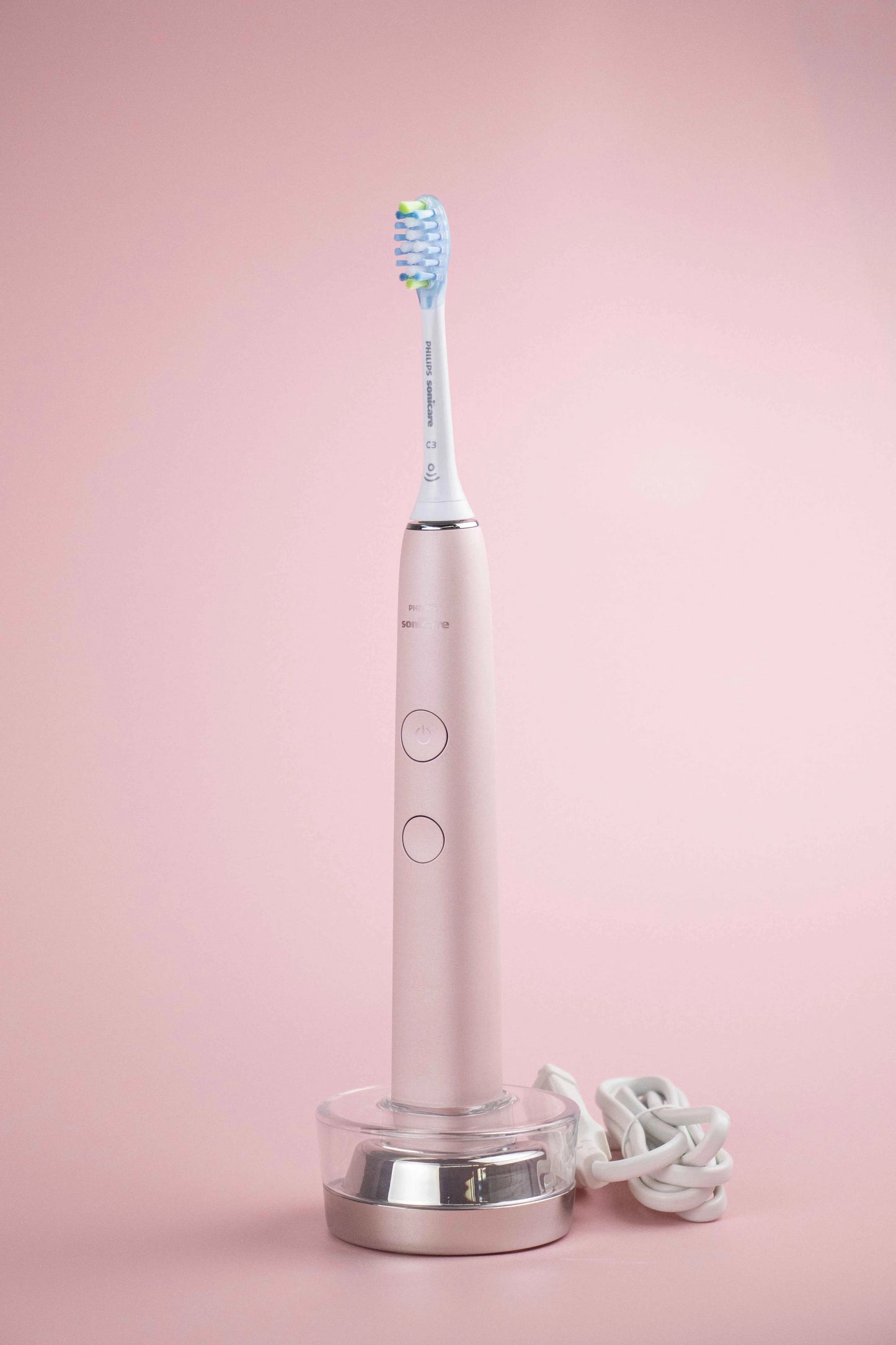 Philips Electric toothbrush Sonicare DiamondClean 9000 HX9912, Bluetooth enabled,Equipped with one W2 and one C3 brush head
