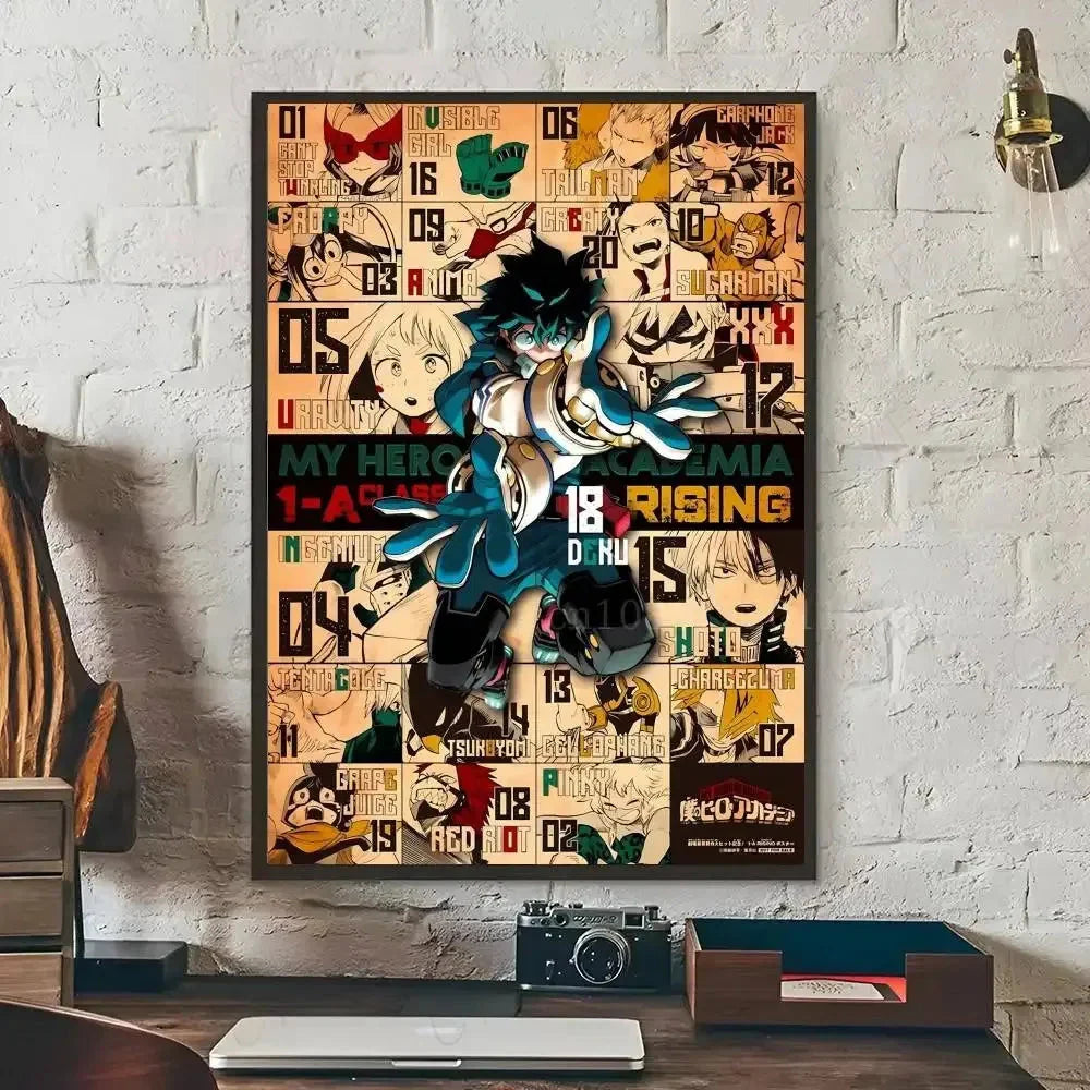 Painting By Numbers for Adult  Classic Anime My Hero Academia Paint By Number Home Decor