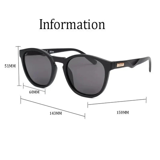 SUNGOD MIRAS Blue Mirror Sunglasses Men's Polarized Lens Glasses Retro Fashion Square Men's Sunglasses Sport SO1: with box