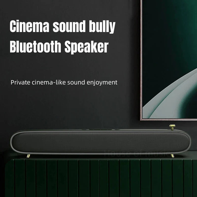 TV Soundbar Wired and Wireles Home Surround Speaker Sound Bar for PC Theater Computer Aux 3.5mm Outdoor Portable Bluetooth Audio