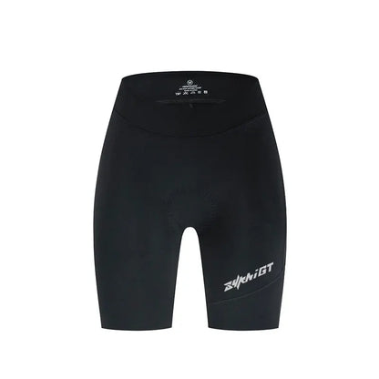 ZYKNIGT Women's Pro Summer Cycling Bib Shorts - High-Performance Free-Cut Hems & Breathable Quick-Dry Compression