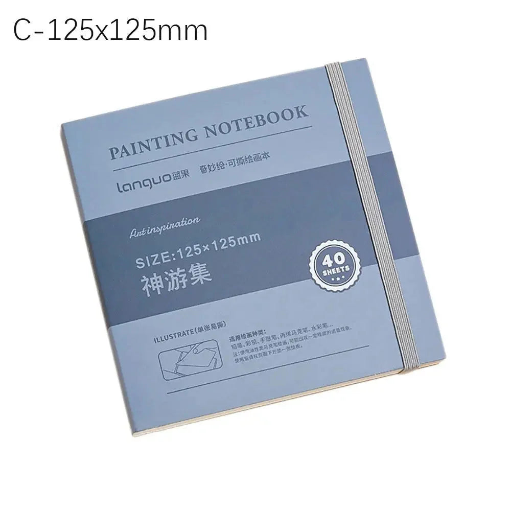 Small Tearable Painting Book Art Supplies Inspiration Record Sketchbook Portable Notebook