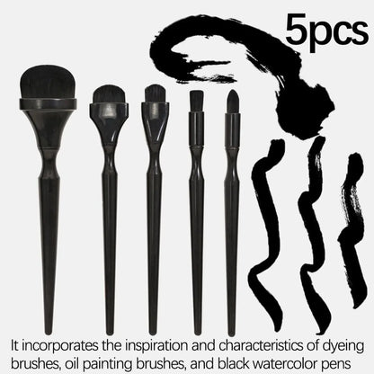 5 Pieces Artsecret Charcoal Drawing Blending Brushes Set for Painting Sketch Drawing Tools Charcoal Ink Blending Supplies