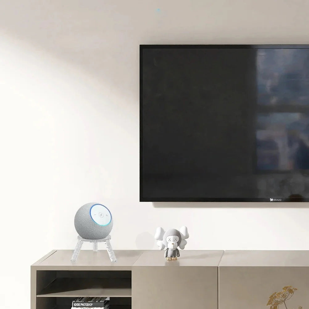 Speaker Desktop Bracket For Echo Dot Max For Echo Studio Sleek & Stylish Audio Riser Stand Holder Spearker Accessories ﻿