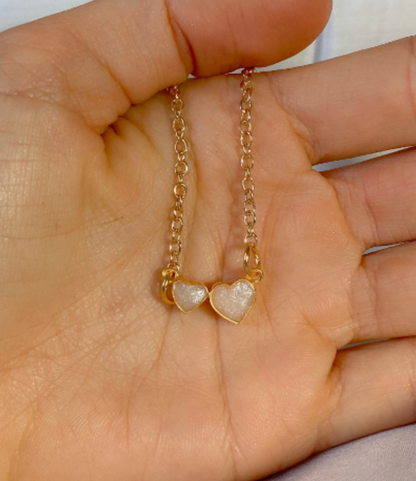 Double Heart Necklace
