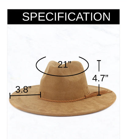 Wide Genuine Leather Blue Navajo Hat Band w/ Turq 953j