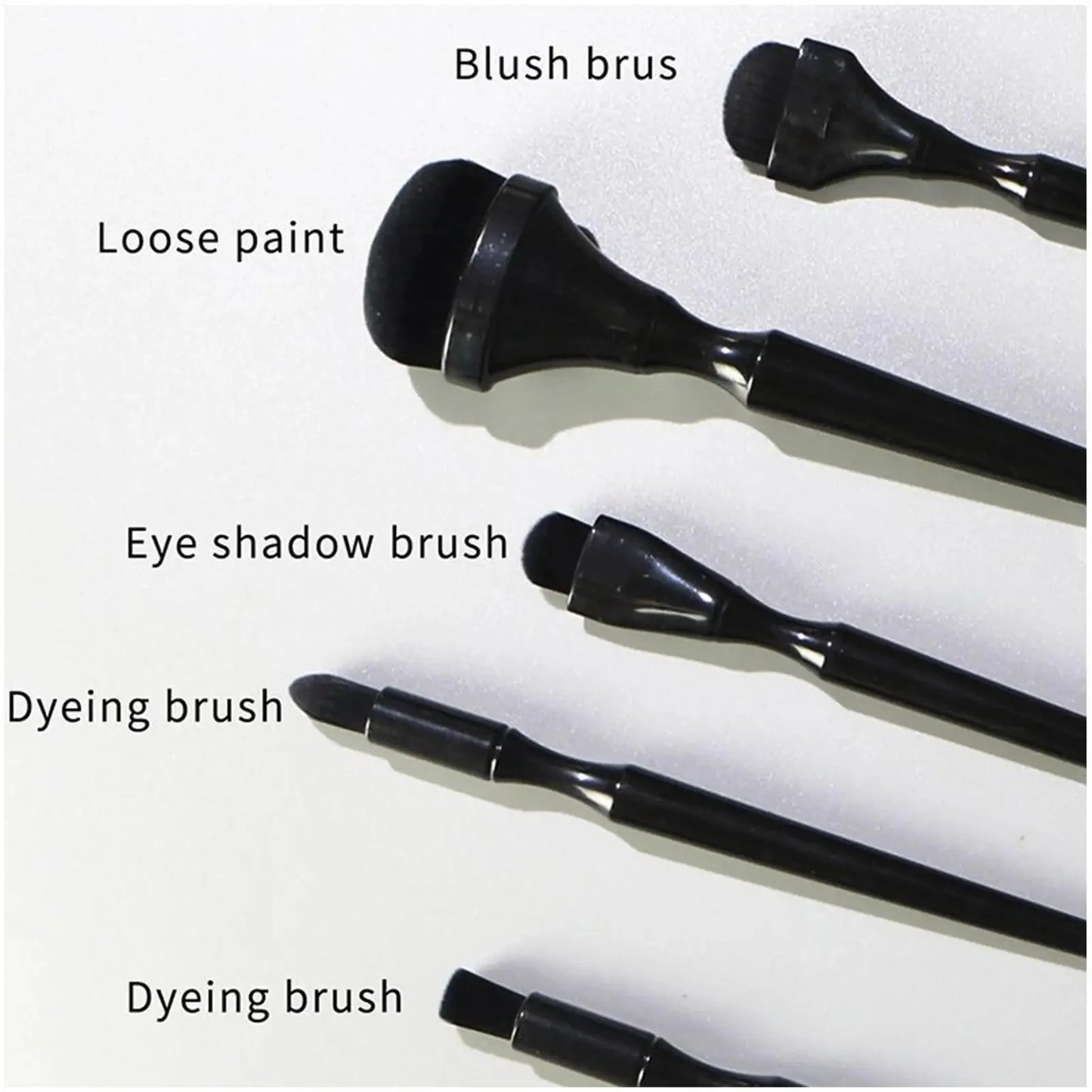 5 Pieces Artsecret Charcoal Drawing Blending Brushes Set for Painting Sketch Drawing Tools Charcoal Ink Blending Supplies