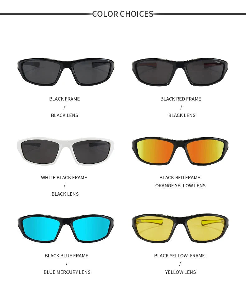 Polarized Fishing Sunglasses Men Women Sun Glasses Fishing Camping Driving Eyewear Outdoor Sports Goggles UV400 Sunglasses