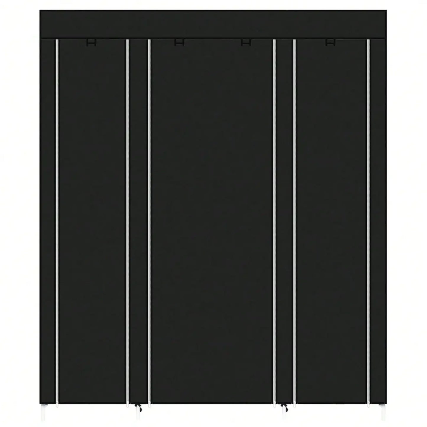 Efoee 69 Inch Wardrobe Organizer, Bedroom Portable Wardrobe, Clothes Rail With Non-Woven Cover, Clothes Storage Rack