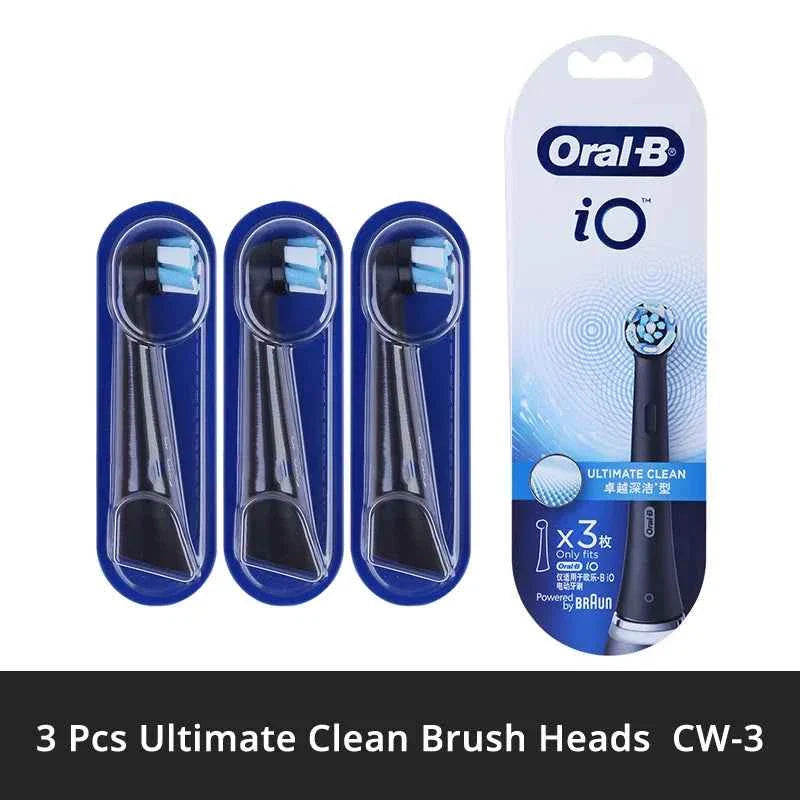 Original Brush head for Oral B iO 2/3/4/5/7/8/9 Electric Toothbrushes Designed for Teeth Deep Clean Remove Tooth Stains
