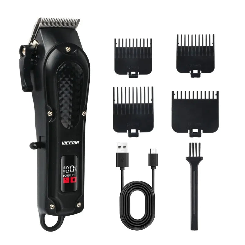 Adjustable Hair Trimmer T9 Vintage Hair Clipper Electric Beard Trimmer Hair Length Adjustable Haircut Machine Kit Boyfriend Gift