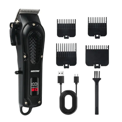 Adjustable Hair Trimmer T9 Vintage Hair Clipper Electric Beard Trimmer Hair Length Adjustable Haircut Machine Kit Boyfriend Gift