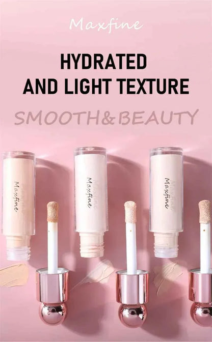 Smooth Liquid Foundation Cream Moisturizing Waterproof Concealer Modify Skin Tone Cover Acne Spots Full Coverage Face Make Up
