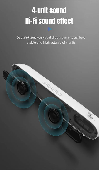 TV Soundbar Wired and Wireles Home Surround Speaker Sound Bar for PC Theater Computer Aux 3.5mm Outdoor Portable Bluetooth Audio