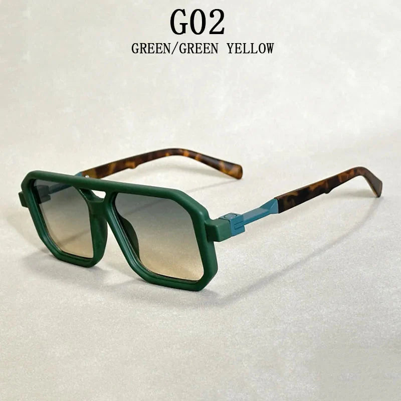 2024 Square Sunglasses For Men Vintage Fashion Glasses Sunglasses Women Trendy Dropshipping Shades Gafas De Sol Hombre Lunette