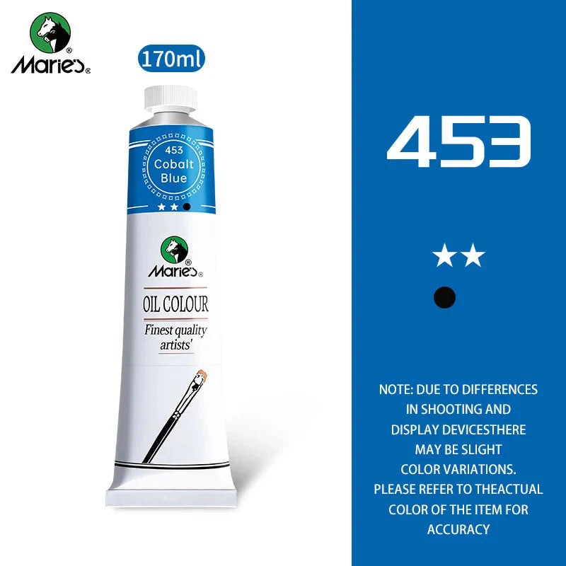 Marie's Oil Paint 170ml/5.95oz Large Tube,Art Supplies for Canvas Painting,Egg,Graffiti,Fabric,Stone,Leather,Wood,Ceramic
