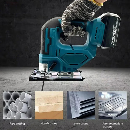 Fit Makita DJV182Z Cordless 18V Lithium Battery Rechargeable Electric Jig Saw Curve Saw Woodworking Cutting Multifunction Saw