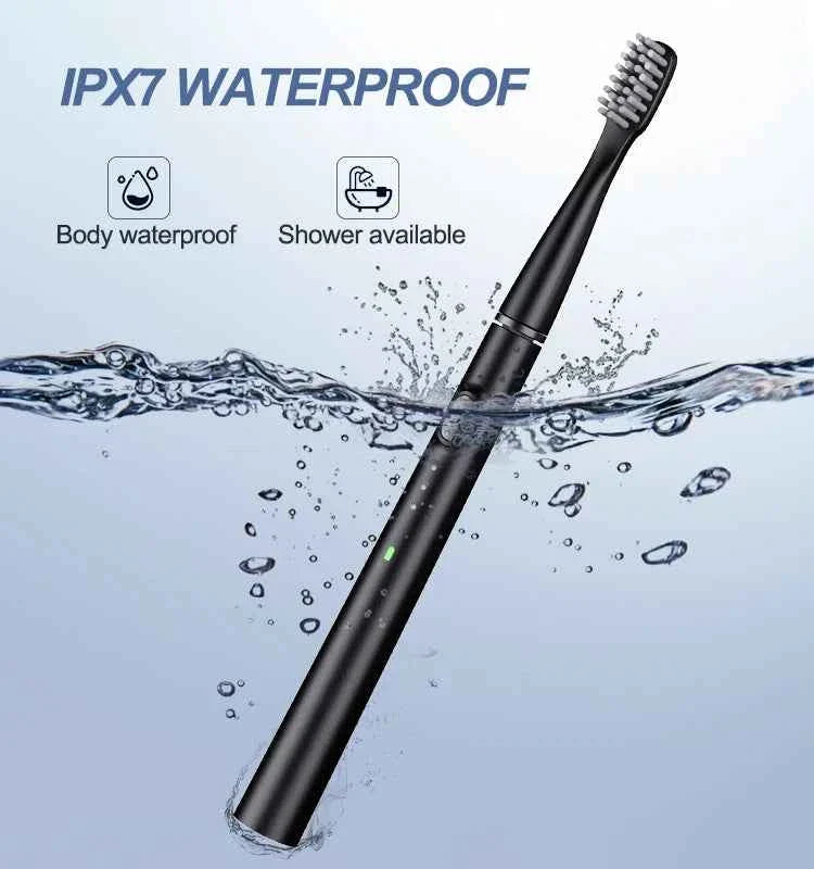 Electric Toothbrush Ultra Thin Intelligent Sonic Electric Toothbrush 3 Operating Modes Type-C Charging Interface Whitening Teeth