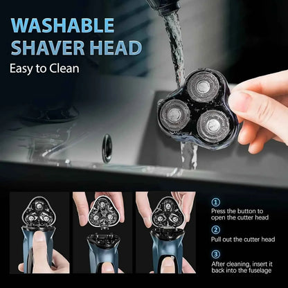 Sejoy Electric Razor for Men Rechargeable Electric Razor Shaving Machines  Mens Electric Shavers,