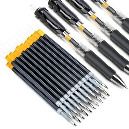 43 PCS Gel Pens & Refills Set Stationery Kawaii writing pen Black/red/blue ink 0.5 mm blue ballpoint pen Office school supplies