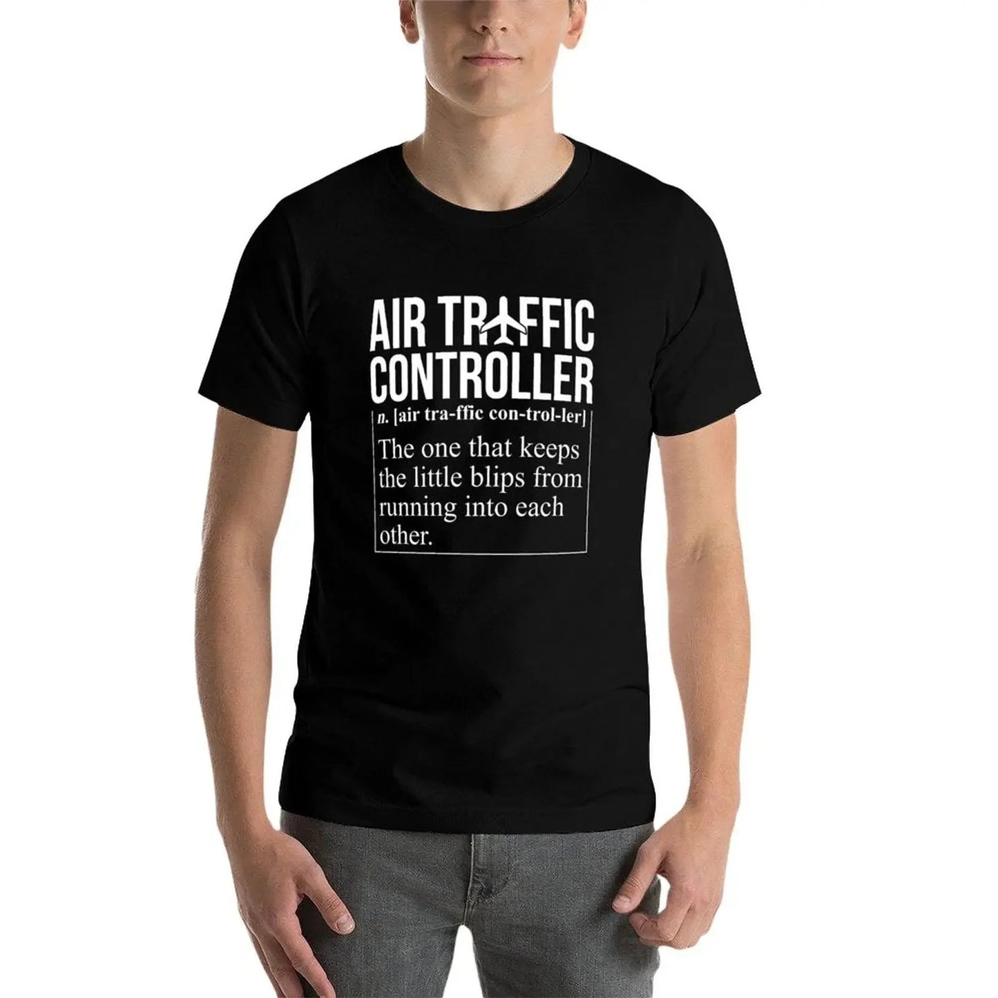man Air t T-Shirt shirts Controller mens Funny shirts Definition t graphic with for prints t anime shirts Traffic