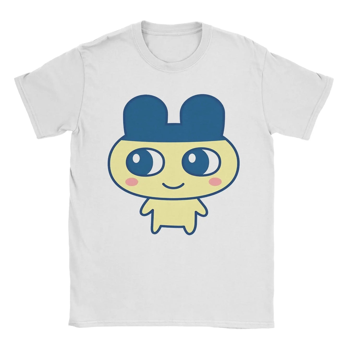 Men T-Shirts Tamagotchi Mametchi Fashion Cotton Tee Shirt Short Sleeve  T Shirt Crewneck Clothing Party
