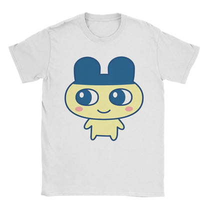 Men T-Shirts Tamagotchi Mametchi Fashion Cotton Tee Shirt Short Sleeve  T Shirt Crewneck Clothing Party