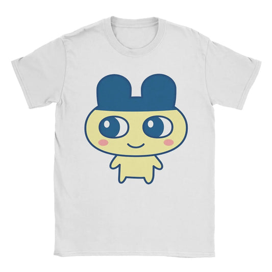 Men T-Shirts Tamagotchi Mametchi Fashion Cotton Tee Shirt Short Sleeve  T Shirt Crewneck Clothing Party