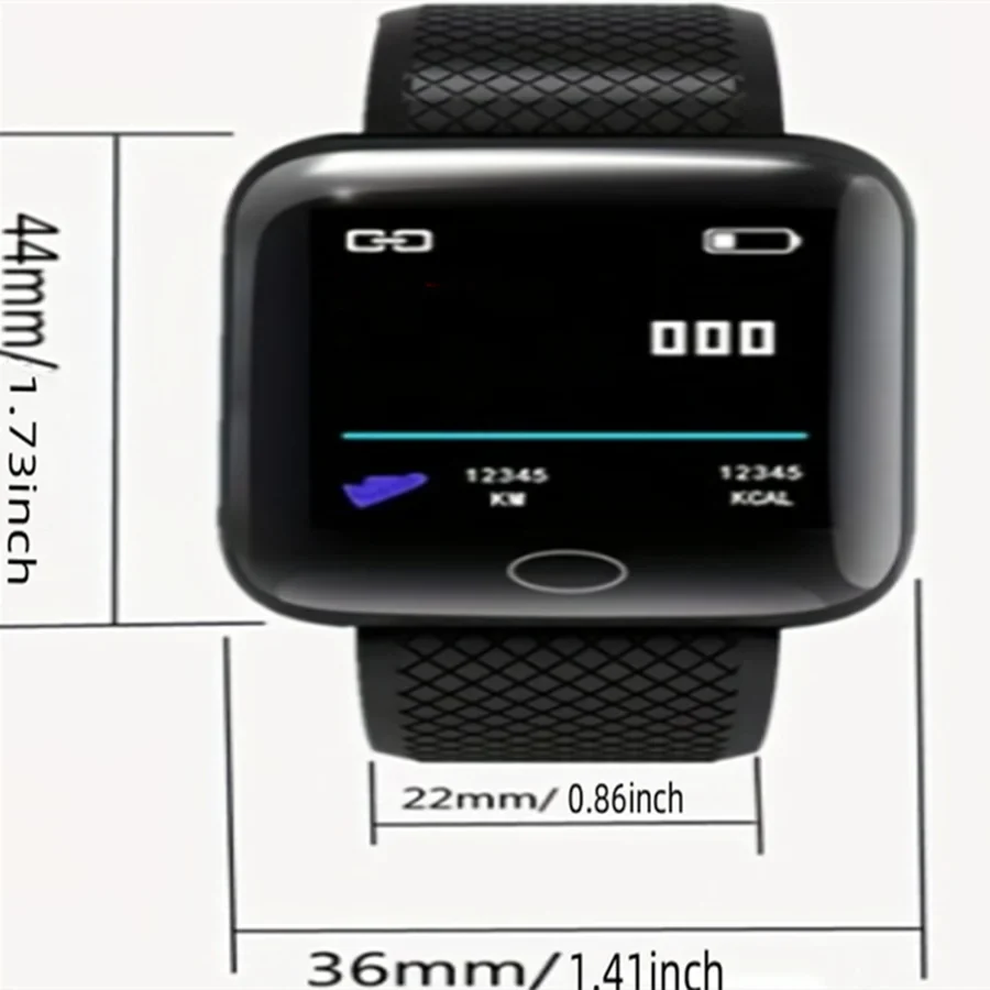Smartwatch Men Women Wristwatches Smart Watch Message Fitness Monitor Bracelet Birthday Gift Electronic Clock For Android IOS