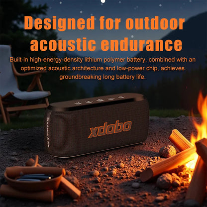 60W Soundbar XDOBO X8IV Subwoofer Speaker 8000mAh Deep Bass Outdoor Smart Phone TV Home Cinema Loudspeaker With Alloy Design