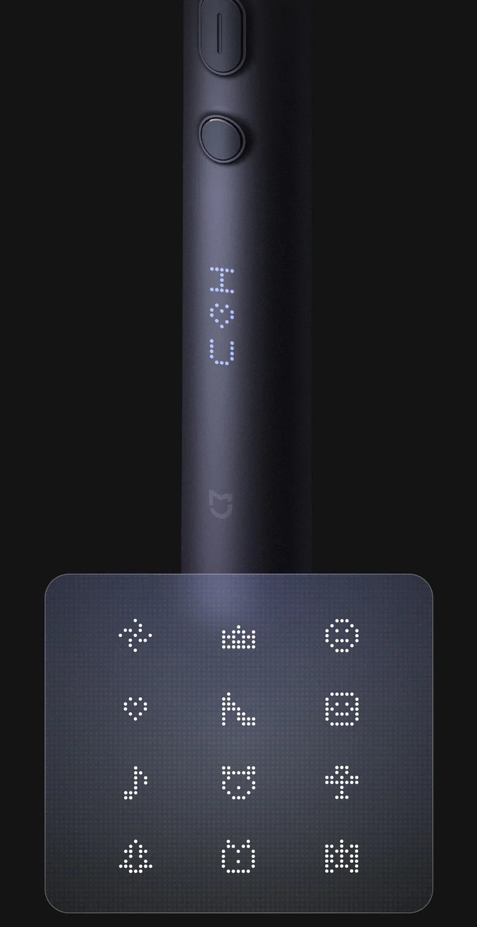 Xiaomi Mijia T700 Sonic Electric Toothbrush - Smart LED Display & Adjustable Intensity - IPX7 Waterproof with Inductive Charging