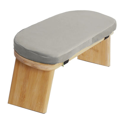 Portable Meditation Stool，Folding Kneeling Stool，Comfortable Sponge Cushion，for Yoga Bench, Prayer Bench, Floor Seat
