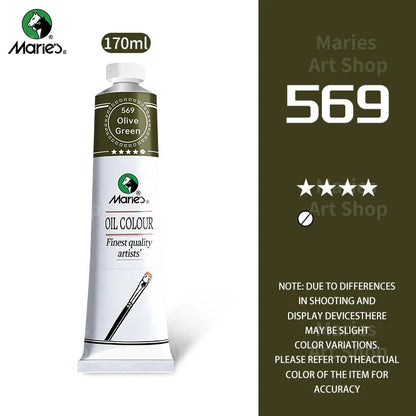 Marie's Oil Paint 170ml/5.95oz Large Tube,Art Supplies for Canvas Painting,Egg,Graffiti,Fabric,Stone,Leather,Wood,Ceramic