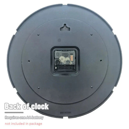 Nordic Style Home Wall Clock No Second Hand Simple Quartz 30"