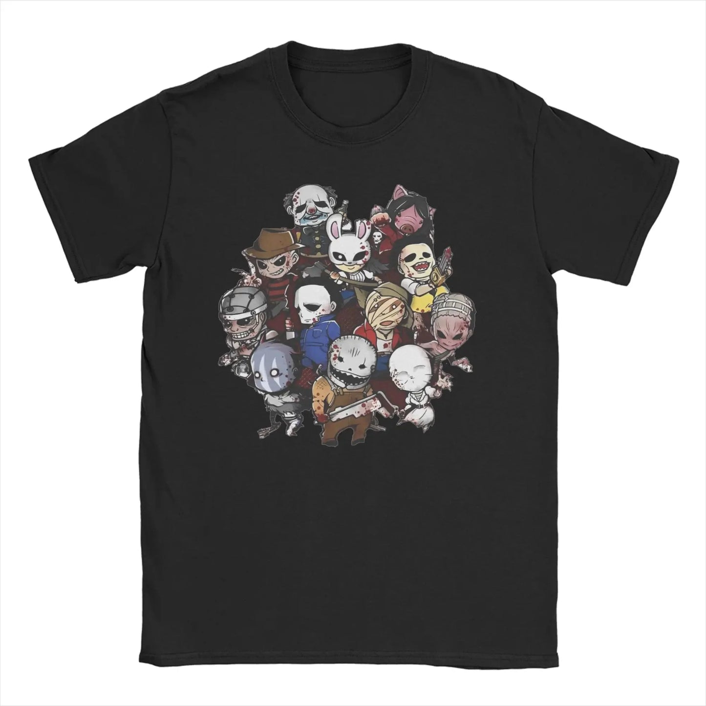 Men's T-Shirts Deads by Daylights Vintage 100% Cotton Tees Short Sleeve  T Shirts O Neck Clothes Original