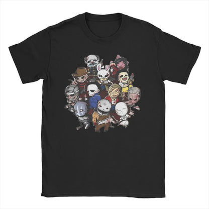 Men's T-Shirts Deads by Daylights Vintage 100% Cotton Tees Short Sleeve  T Shirts O Neck Clothes Original