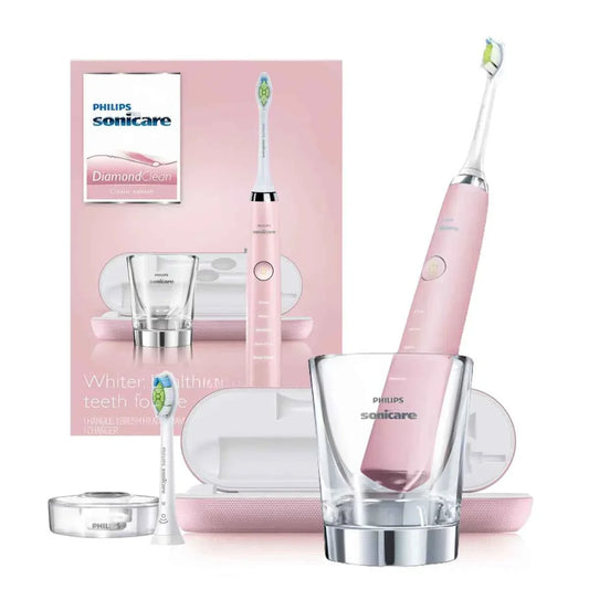 Philips Sonicare Diamond Clean HX9362 Electric Toothbrush Handle,Equipped with a travel charging case and two brush heads