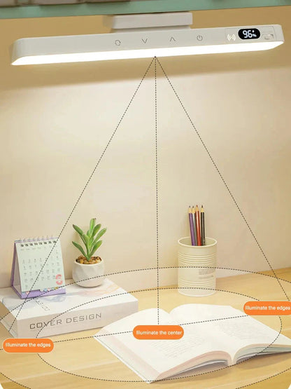 Touch Table Lamp Magnetic Desk Lamp Bulit-in Rechargeable Battery for Reading Cabinet Mirror Bedside Rechargeable Night Lights