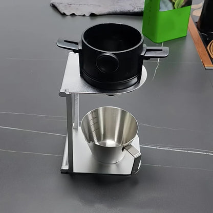 Coffee Machine Stand Drip Filter Coffee Stand Aluminum Alloy Foldable Lightweight Outdoor Quality Professional Coffee Accessorie