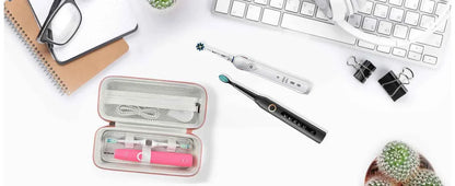 Toothbrush Travel Case Compatible with Oral-B Pro 1000, 2000, 3000, 3500, 1500/ for Philips Sonicare ProtectiveClean 4100 5100