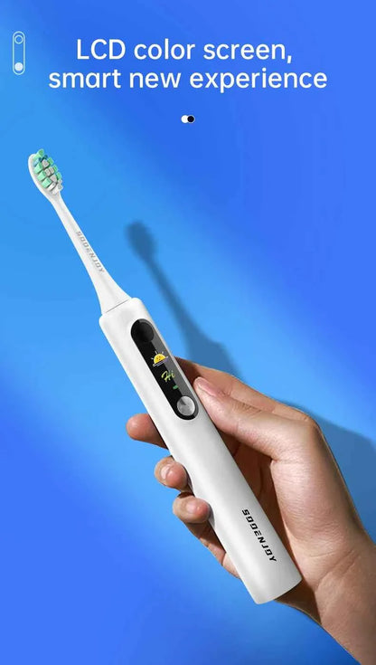 SOOENJOY Sonic Electric Toothbrush Smart LCD Screen Sonic Tooth Brush DIY Mode Automatic Cleaner Adult NB-1 Teethbursh