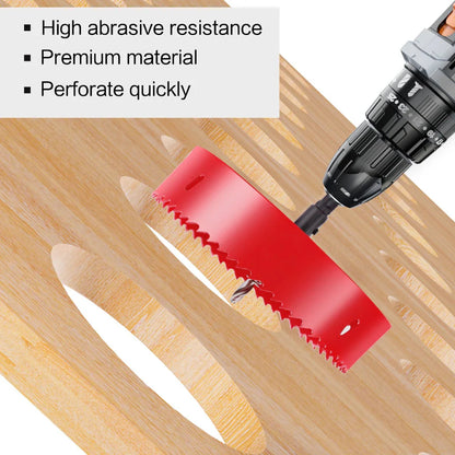 1pc 15-200mm M42 Bi-Metal Hole Saw HSS Drill Bit for Metal Iron Aluminum Stainless Plastic DIY Wood Cutter Tools
