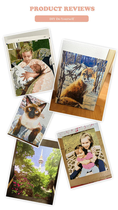 Pictures By Numbers Chicken Animal Paint Kit For Adults Digital Painting Oil Painting For Living Room Home Interesting Gift