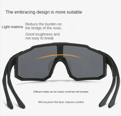 Cycling Sunglasses Sports Cycling Glasses Bike Eyewear MTB Dark Glasses Outdoor  Bicycle Goggles for Men Women Sunglasses UV400