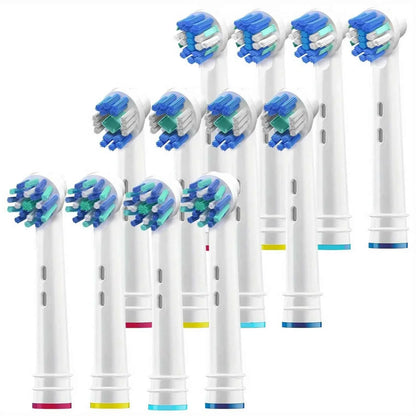 Replacement Toothbrush Heads Compatible with Oral-B, 4/8/12pcs  Electric Toothbrush Heads Brush Heads for Oral B Replacement Hea