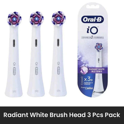 Original Brush head for Oral B iO 2/3/4/5/7/8/9 Electric Toothbrushes Designed for Teeth Deep Clean Remove Tooth Stains