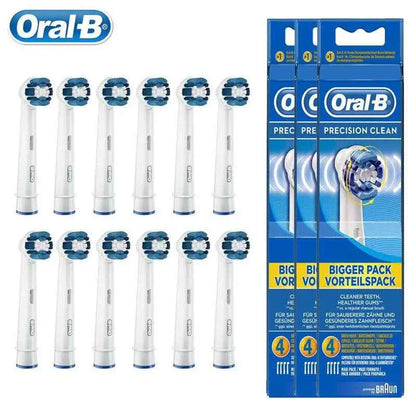 Original Oral B Electric Toothbrush Replacement Brush Heads 1-12pcs Precision Deep Clean Teeth Whitening Refill Remove Plaque