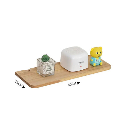 Floating Shelves for Wall Decor,Soild Wood Wall Mounted Shelf for Bathroom,Bedroom,Living Room Kitchen Storage&Decoration