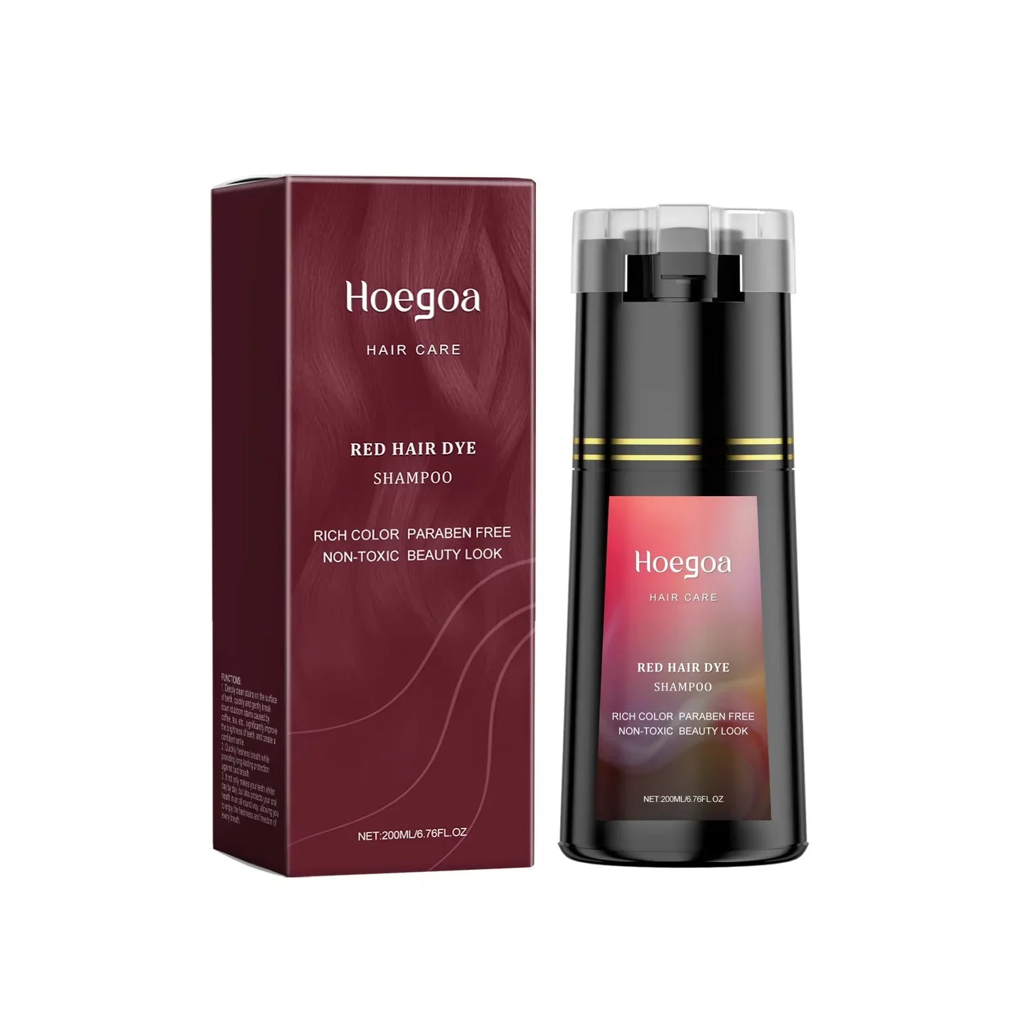 Hair Dye Shampoo for Gray White Hair Coverage 3 in 1 Light Brown DIY Herbal Ingredients Natural Hair Color Shampoo for Women Men